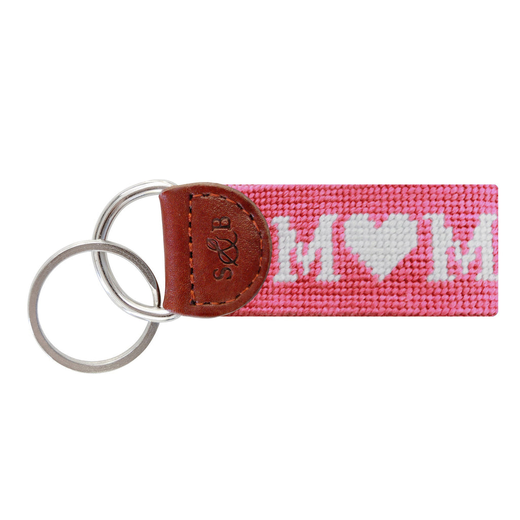 Smathers & Branson Mom Key Fob - Dark Pink
