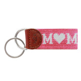 Smathers & Branson Mom Key Fob - Dark Pink