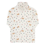 The Beaufort Bonet Company Girl's Tatum's Turtleneck -Mae Park Mini Floral