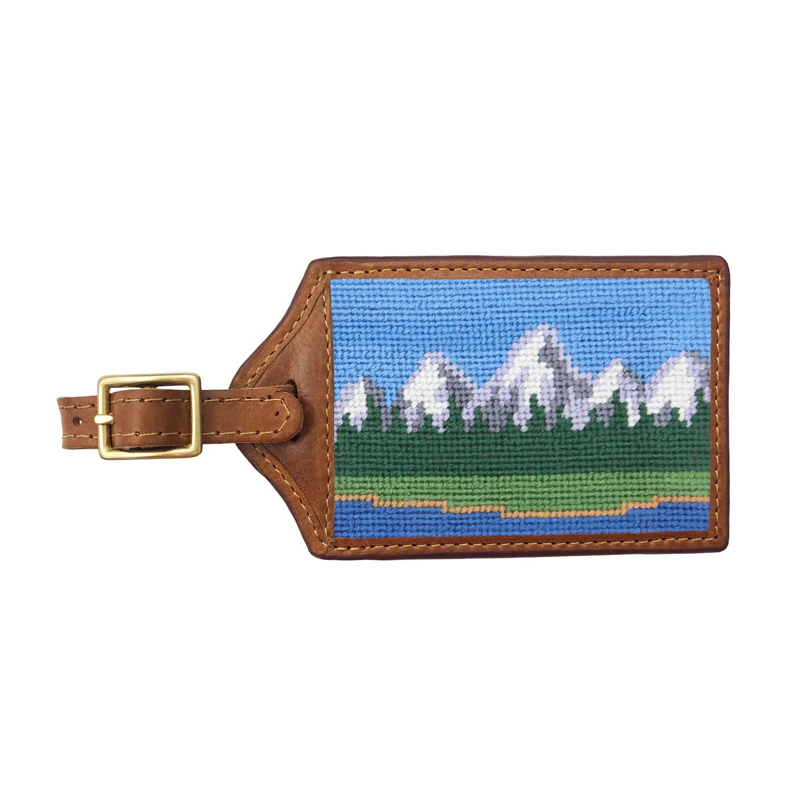 Smathers & Branson Tetons Luggage Tag - Scene