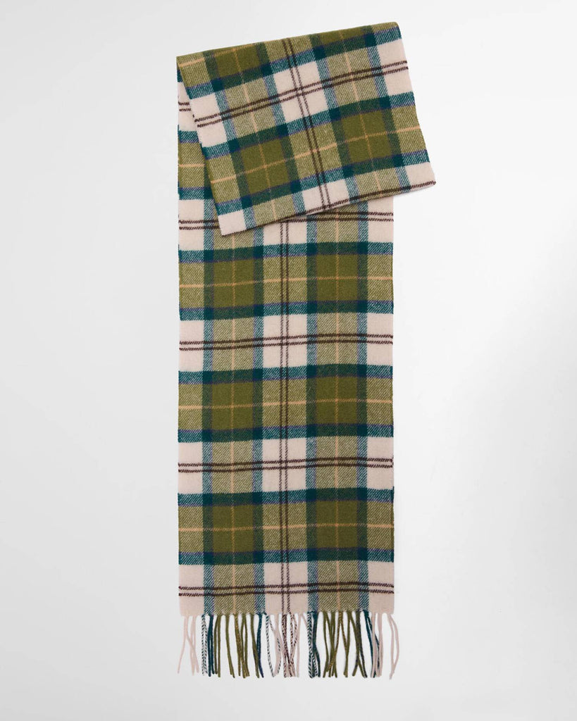 Barbour Tartan Lambswool Scarf - Ancient