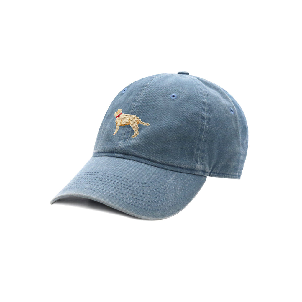 Smathers & Branson Yellow Lab Hat (Steel Blue)