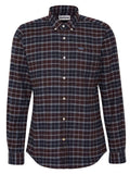 Barbour Men's Haddington Tailored Tartan Shirt - Midnight Oak Tartan