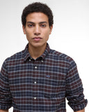 Barbour Men's Haddington Tailored Tartan Shirt - Midnight Oak Tartan