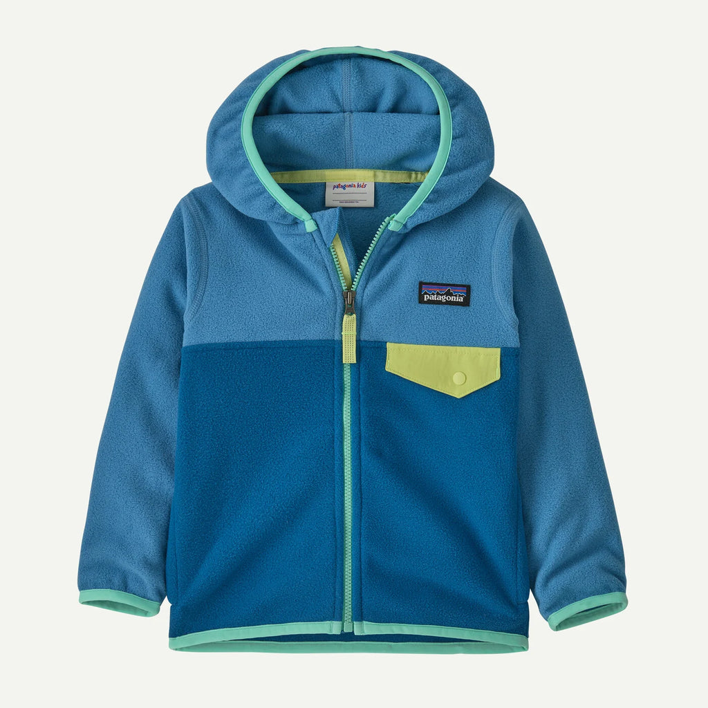 Patagonia Baby Micro D® Snap-T® Fleece Jacket - Aquatic Blue