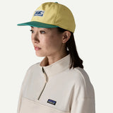 Patagonia Boardshort Label Funfarer Cap - Limestone Yellow