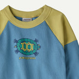 Patagonia Baby Crew Sweatshirt - Island Turtle: Shore Blue