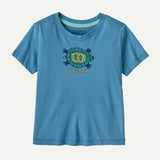 Patagonia Baby Graphic T-Shirt - Island Turtle: Shore Blue
