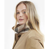 Barbour Women's Opal Trenchcoat - Rosewood Tartan
