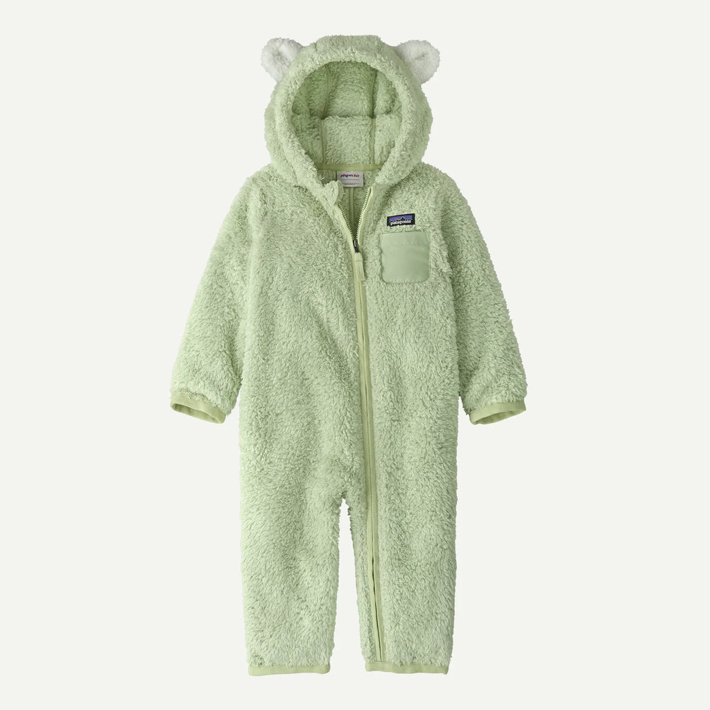 Patagonia Baby Furry Friends Fleece Bunting - Lichen Green