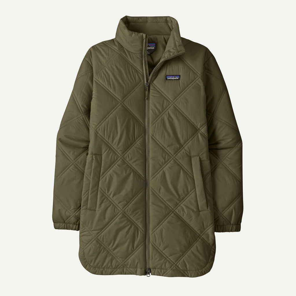 Patagonia Women's Pine Bank Insulated Parka - Basin Green