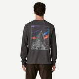 Patagonia Men's Long-Sleeved Cloud Crag T-Shirt - Blue Sage