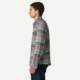 Patagonia Men's Lightweight Fjord Flannel Shirt - Depth: Blue Sage