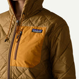 Patagonia Women's Diamond Quilted Bomber Hoodie - Black
