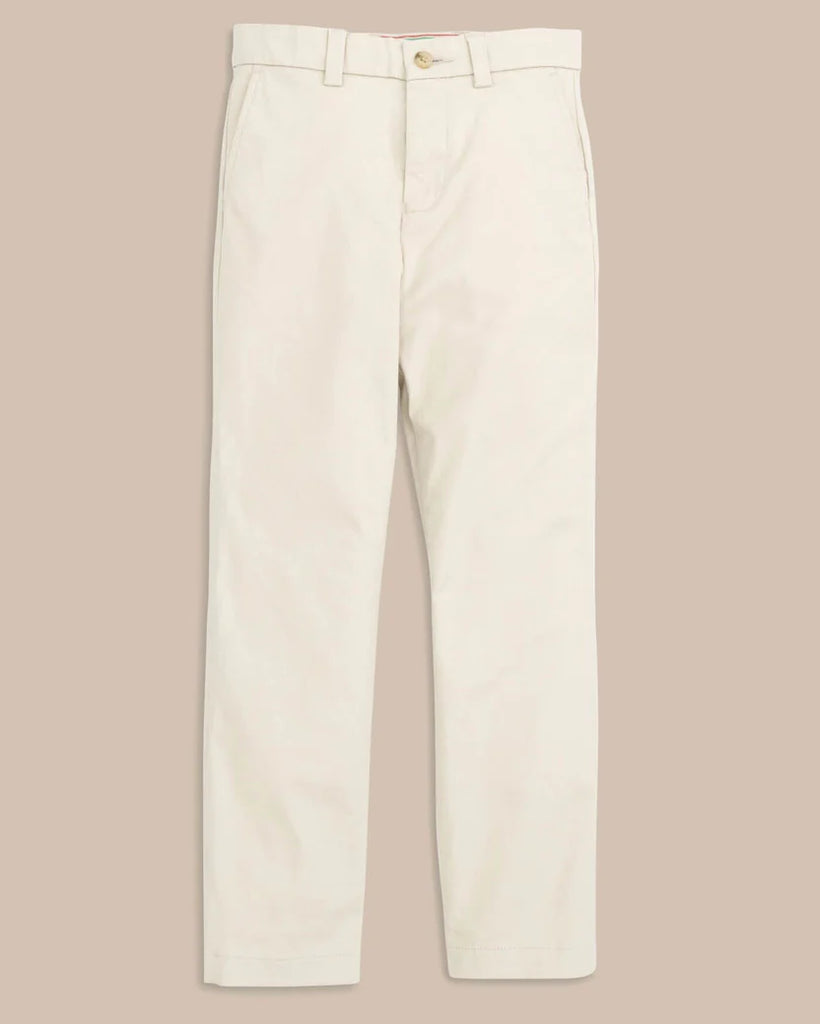 Southern Tide Boys Channel Marker Pant -  Light Khaki