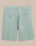 Southern Tide Boy's T3 Gulf Short - Green Surf