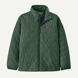Patagonia Kids' Nano Puff® Brick Quilt Jacket - Canopy Green