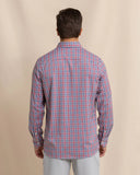 Southern Tide Men's Brrr Intercoastal Haywood Plaid Sport Shirt - Mineral Red