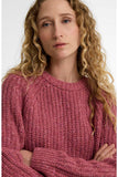 Barbour Women's Alderney Fleck Sweater - Tea Rose