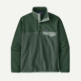 Patagonia Men's Lightweight Synchilla® Snap-T® Fleece Pullover - Canopy Green