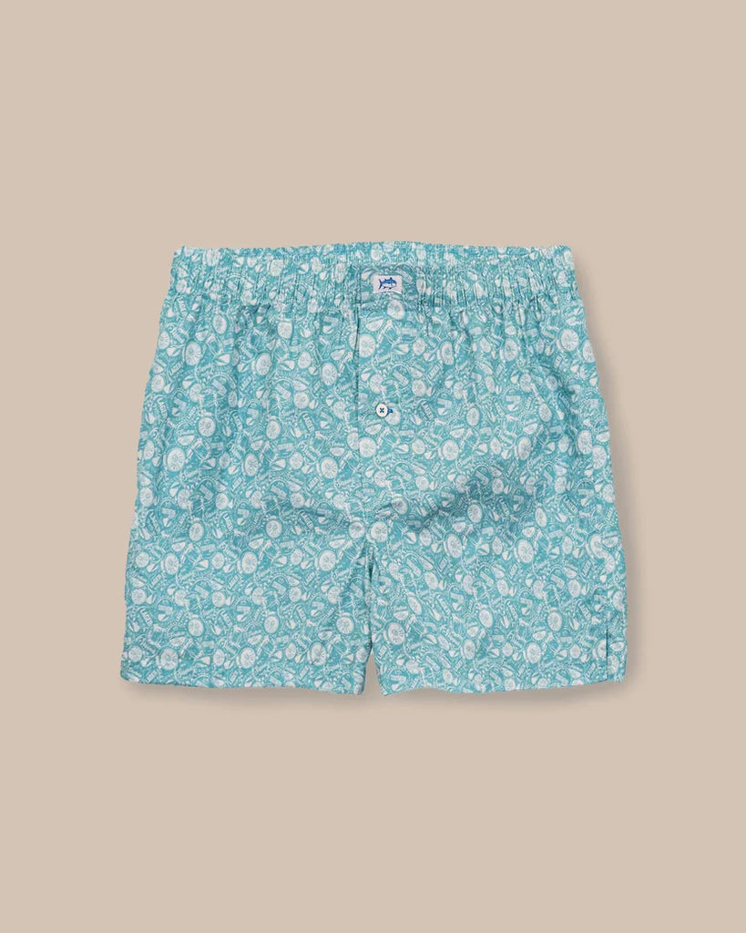 Southern Tide Men's Caps Off Boxer - Marine Blue