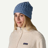 Patagonia Coastal Cable Knit Beanie - Barnacle Blue