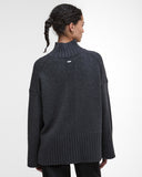 Barbour Women's Serena High-Neck Jumper - Charcoal