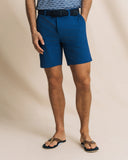 Southern Tide Men's Coral Vista Seersucker 8" Coastal Breeze® Performance Short - Nautical Blue