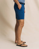 Southern Tide Men's Coral Vista Seersucker 8" Coastal Breeze® Performance Short - Nautical Blue