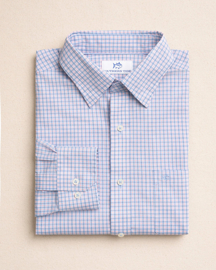 Southern Tide Men's Crescent Beach Charleston Sport Shirt - Ocean Channel