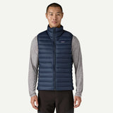 Patagonia Men's Down Sweater Vest - Navy Blue
