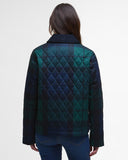 Barbour Women's Loudon Tartan Quilted Jacket - Blackwatch Tartan