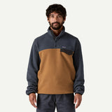 Patagonia Men's Lightweight Synchilla® Snap-T® Fleece Pullover - Deer Brown