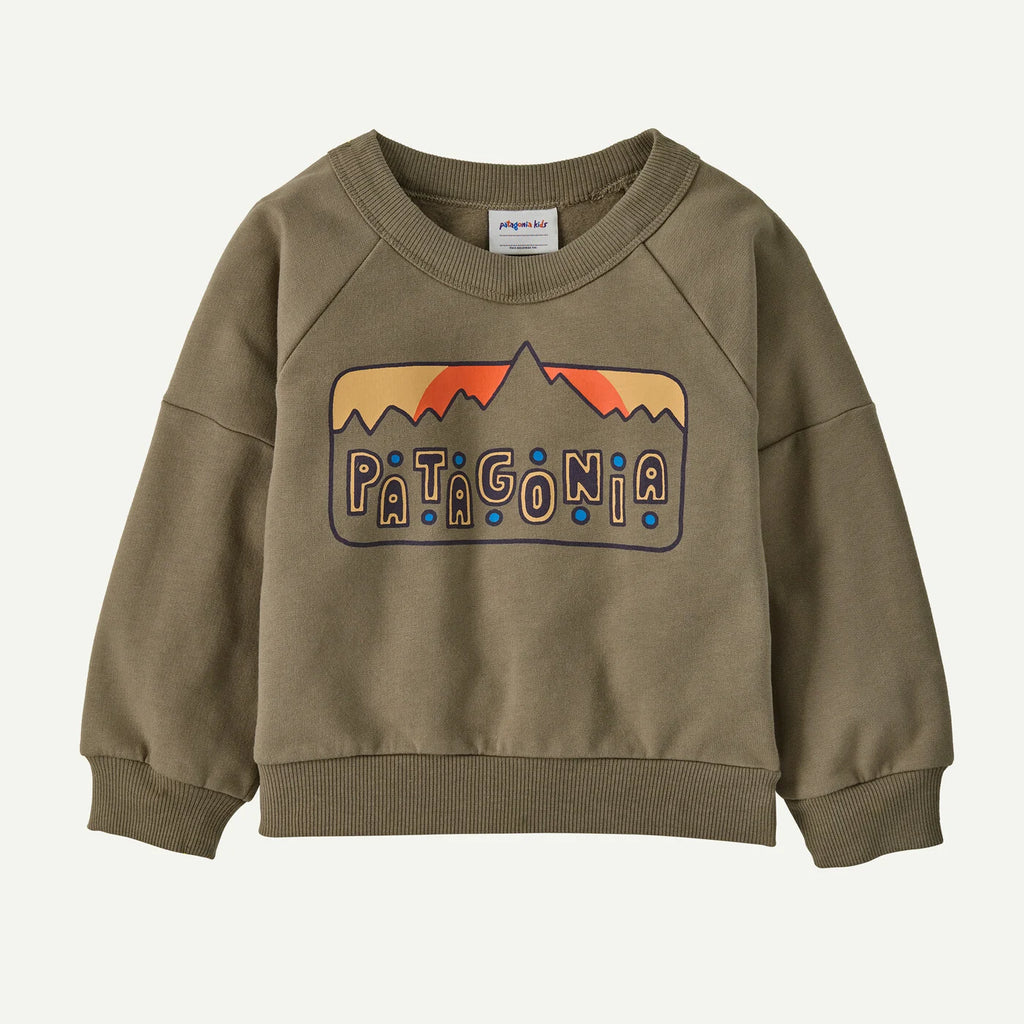Patagonia Baby Crew Sweatshirt - Dancing Dawn: Wing Grey