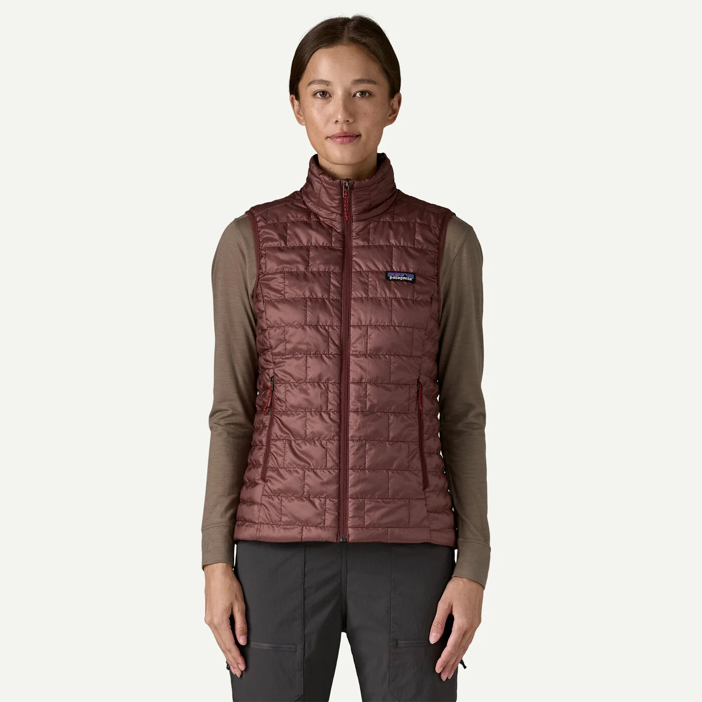 Patagonia Women's Nano Puff® Vest - Dark Ruby | Krizia Martin Patagonia Women's Nano Puff® Vest - Dark Ruby | Krizia Martin