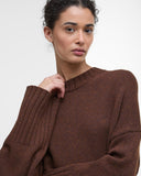 Barbour Women's Sophia Crew Neck Jumper - Vicuna