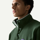 Patagonia Men's Lightweight Synchilla® Snap-T® Fleece Pullover - Deep Freeze: Forge Grey