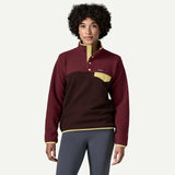 Patagonia Women's Lightweight Synchilla® Snap-T® Fleece Pullover - Den Brown