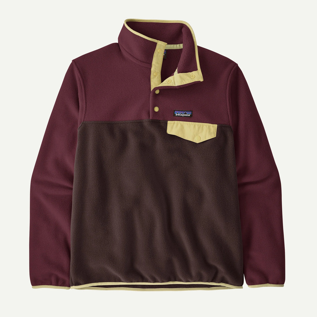 Patagonia Women's Lightweight Synchilla® Snap-T® Fleece Pullover - Den Brown