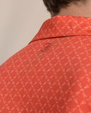 Southern Tide Men's Driver Lobster Printed Polo - Burnt Sienna