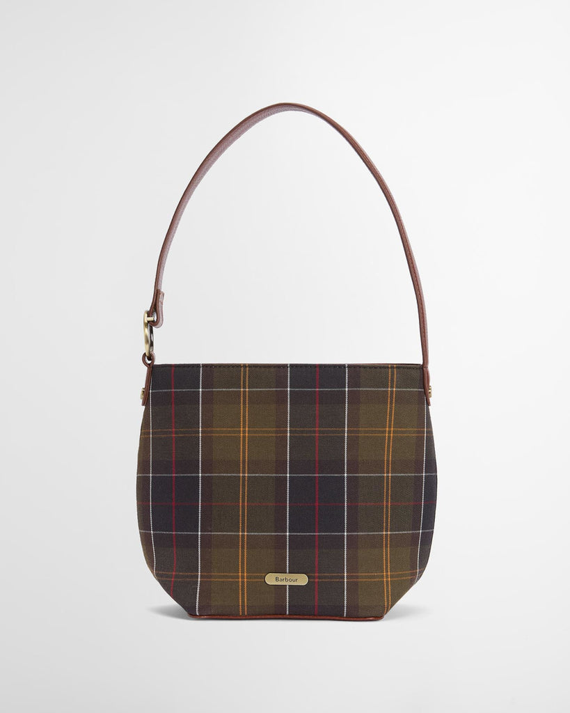 Barbour Cedar Tartan Bucket Bag