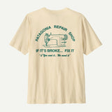 Patagonia Men's Repair Shop T-Shirt - Undyed Natural