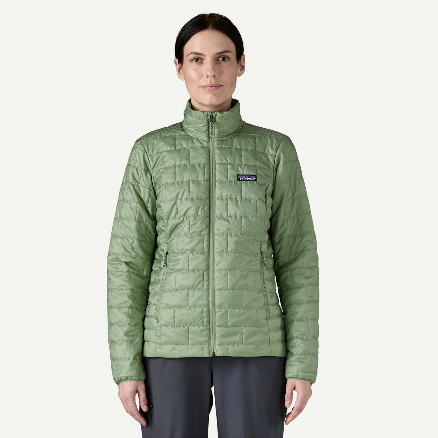 Patagonia Women's Nano Puff® Jacket - Ellwood Green | Krizia Martin Patagonia Women's Nano Puff® Jacket - Ellwood Green | Krizia Martin