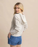 Southern Tide Women's Everlee Hoodie Sweater - Stone