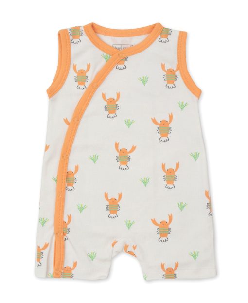 Kissy Kissy Lobster Party Sleevelss Playsuit