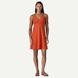 Patagonia Women's Amber Dawn Dress - Future Flowers: Faded Magenta
