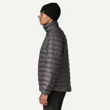 Patagonia Men's Down Sweater™ Jacket - Forge Grey w/ Blue Zip