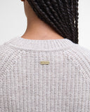 Barbour Women's Irene Striped Crew Neck Jumper - Oat Stripe