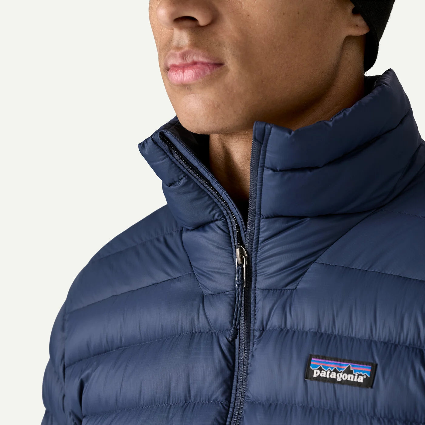 Patagonia Men's Down Sweater™ Jacket - Forge Grey w/ Blue Zip Patagonia Men's Down Sweater™ Jacket - Forge Grey w/ Blue Zip