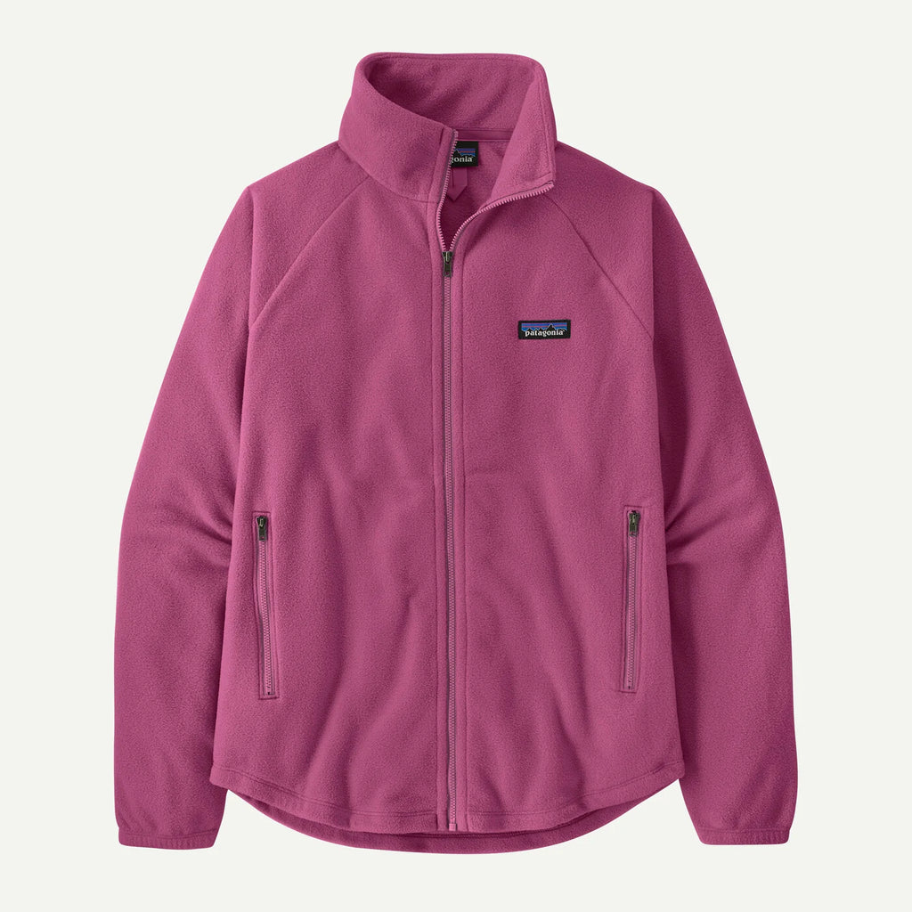Patagonia Women's Classic Microdini Fleece Jacket - Faded Magenta